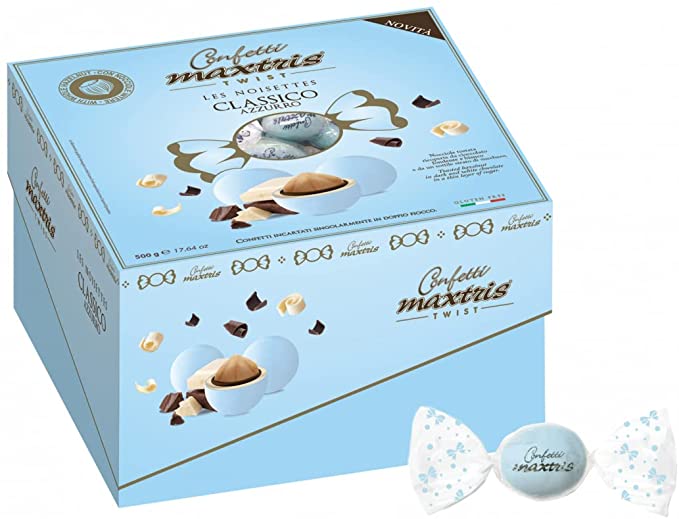 Confetti Maxtris Les noisettes azzurri 500 gr