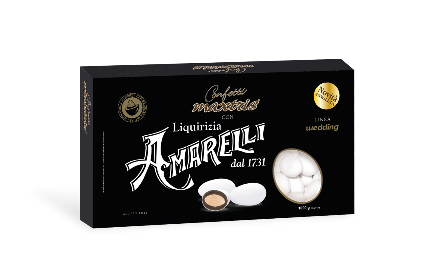 Confetti Maxtris Amarelli al cioccolato fondente 1kg