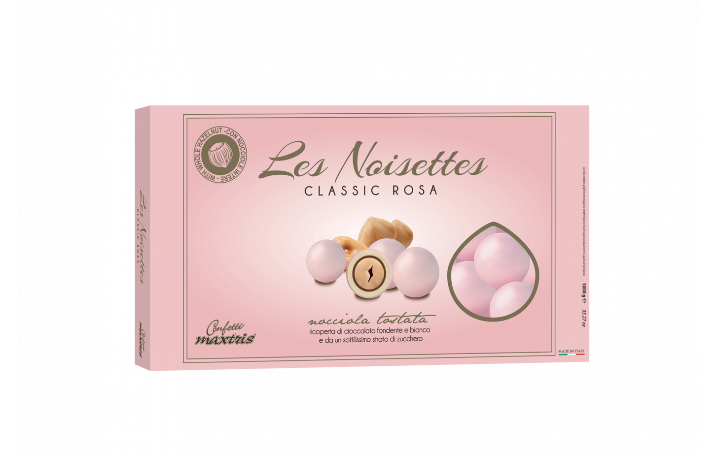 Confetti Maxtris Les noisettes rosa 1kg