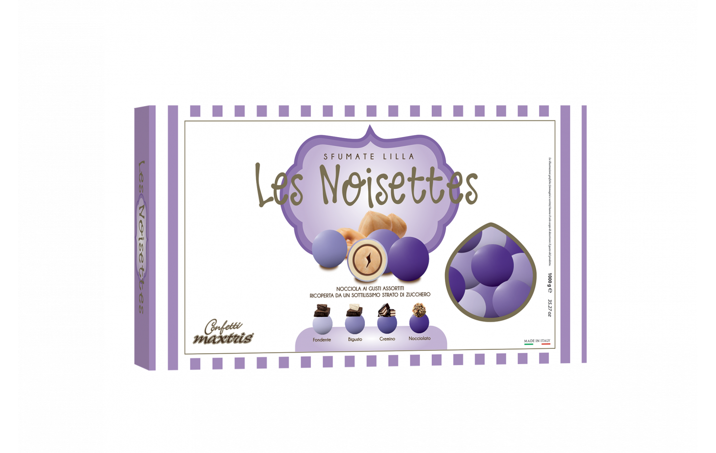 Confetti Maxtris Les noisettes sfumate lilla 1kg