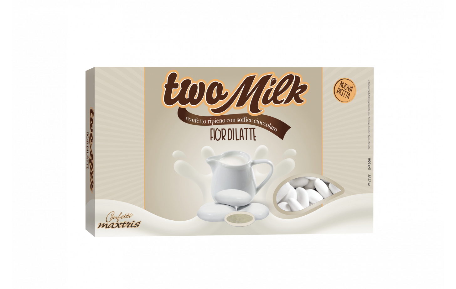 Confetti Maxtris Twomilk gusto fior di latte 1kg